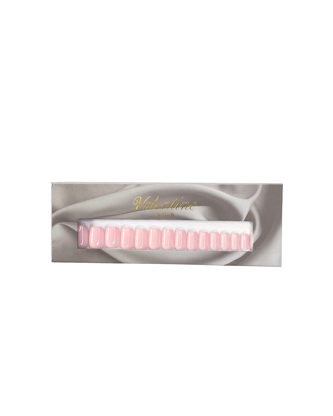 Pink Coton - Faux ongles roses clairs