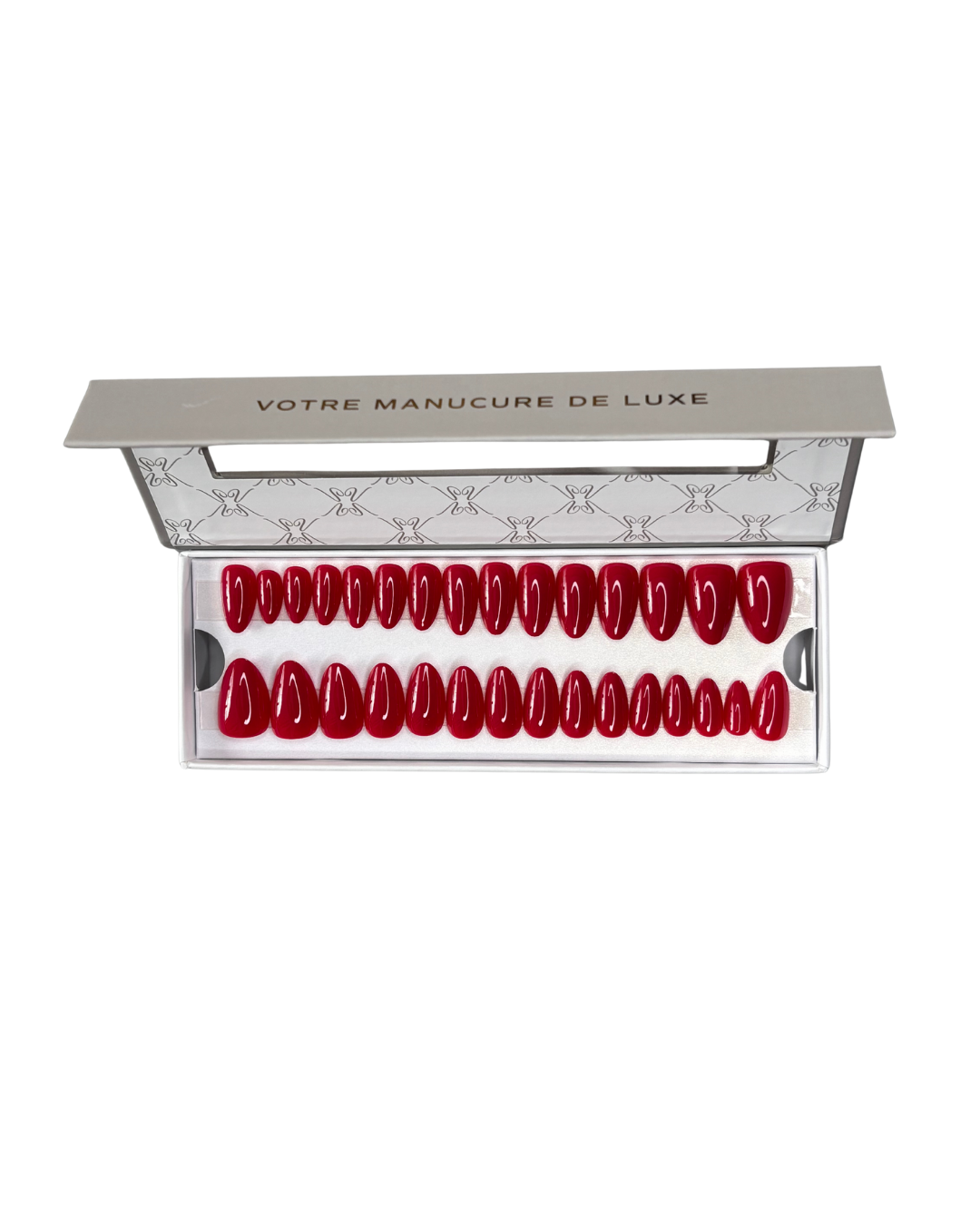 Fatal Red - Faux ongles longs rouge