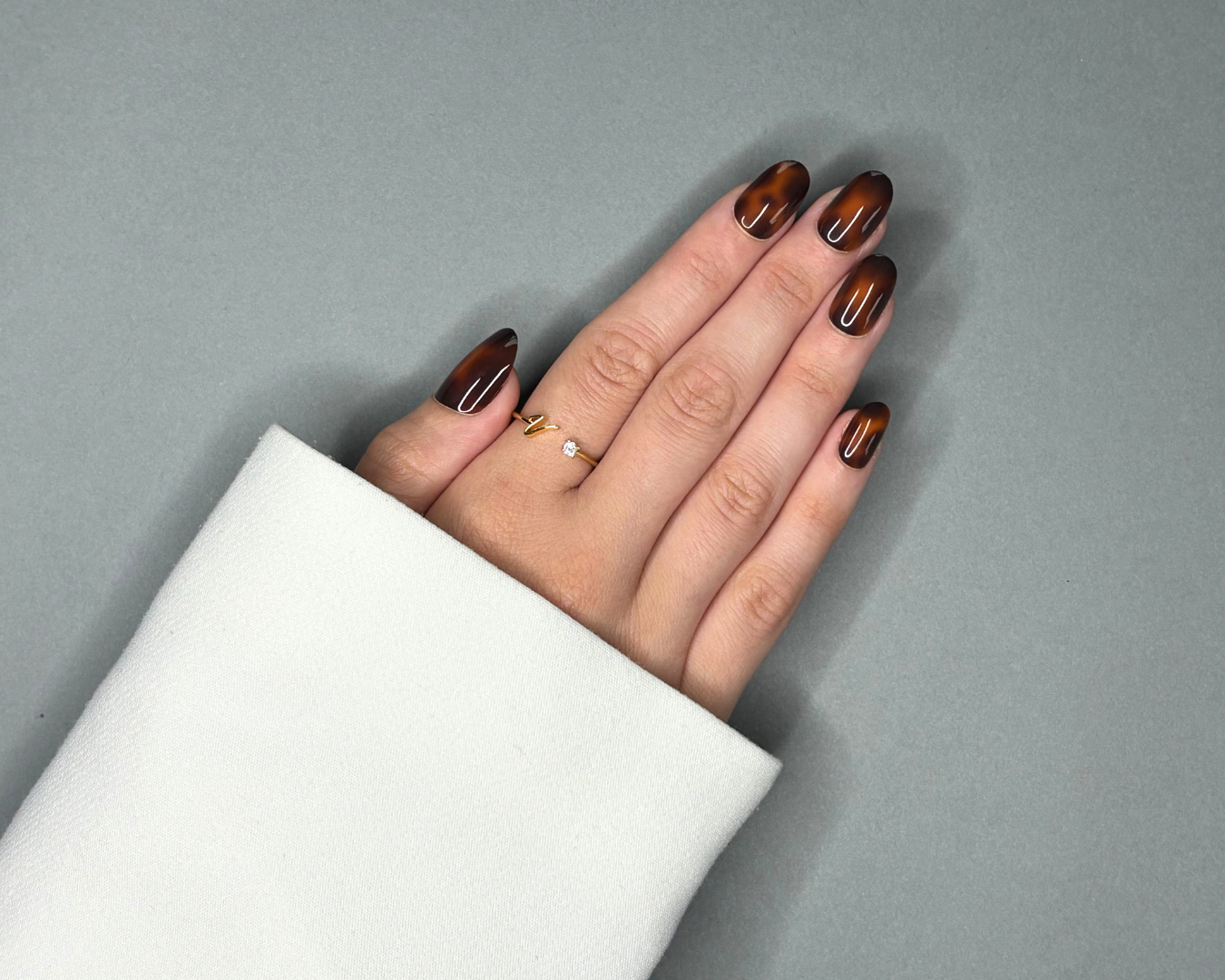 faux ongles léopard