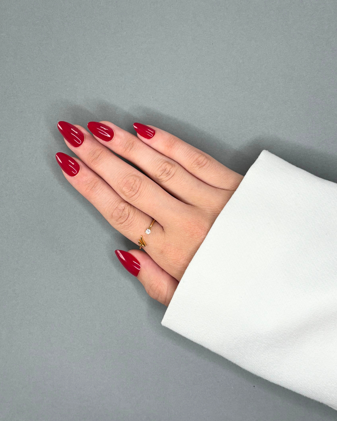 Fatal Red - Faux ongles longs rouge