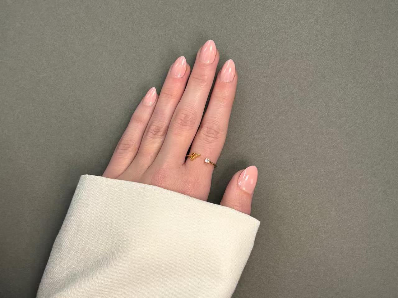 ongles nude