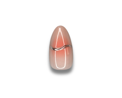 Jet Set - Faux ongles Babyboomer en amande
