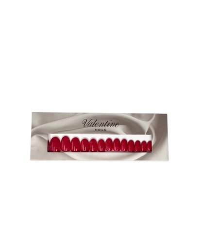 Velvet Cherry - Faux ongles rouges profonds