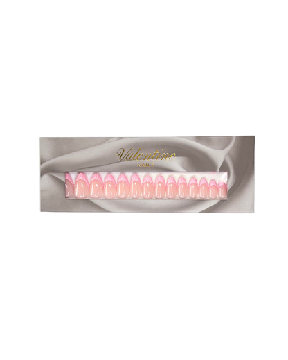 Queen - Faux ongles French en amande