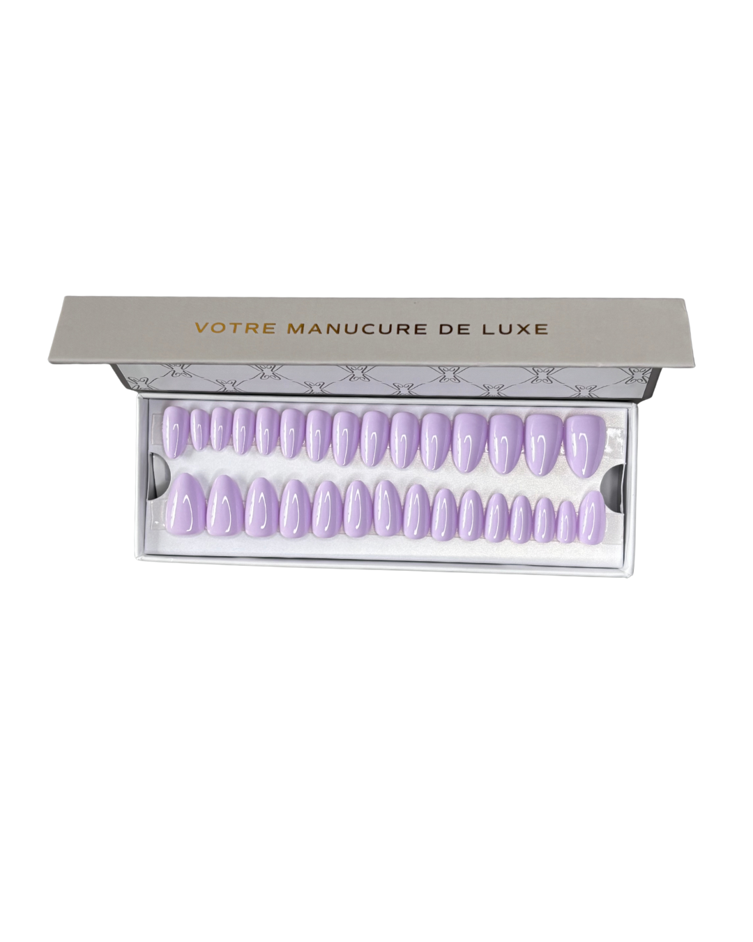 Soft Lila - Faux ongles court Lili gloss