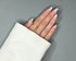press on nails babyboomer dorés