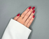 press on nails rouges intenses
