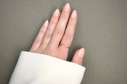 faux ongle couleur nude