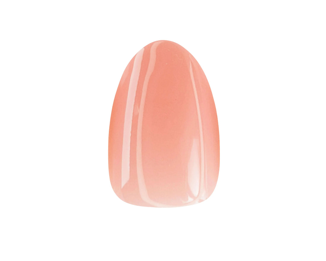 faux ongle rose nude