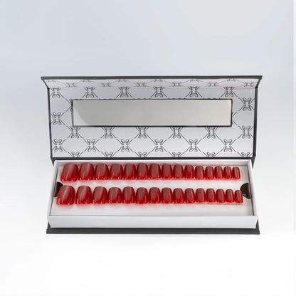 ongles rouge 