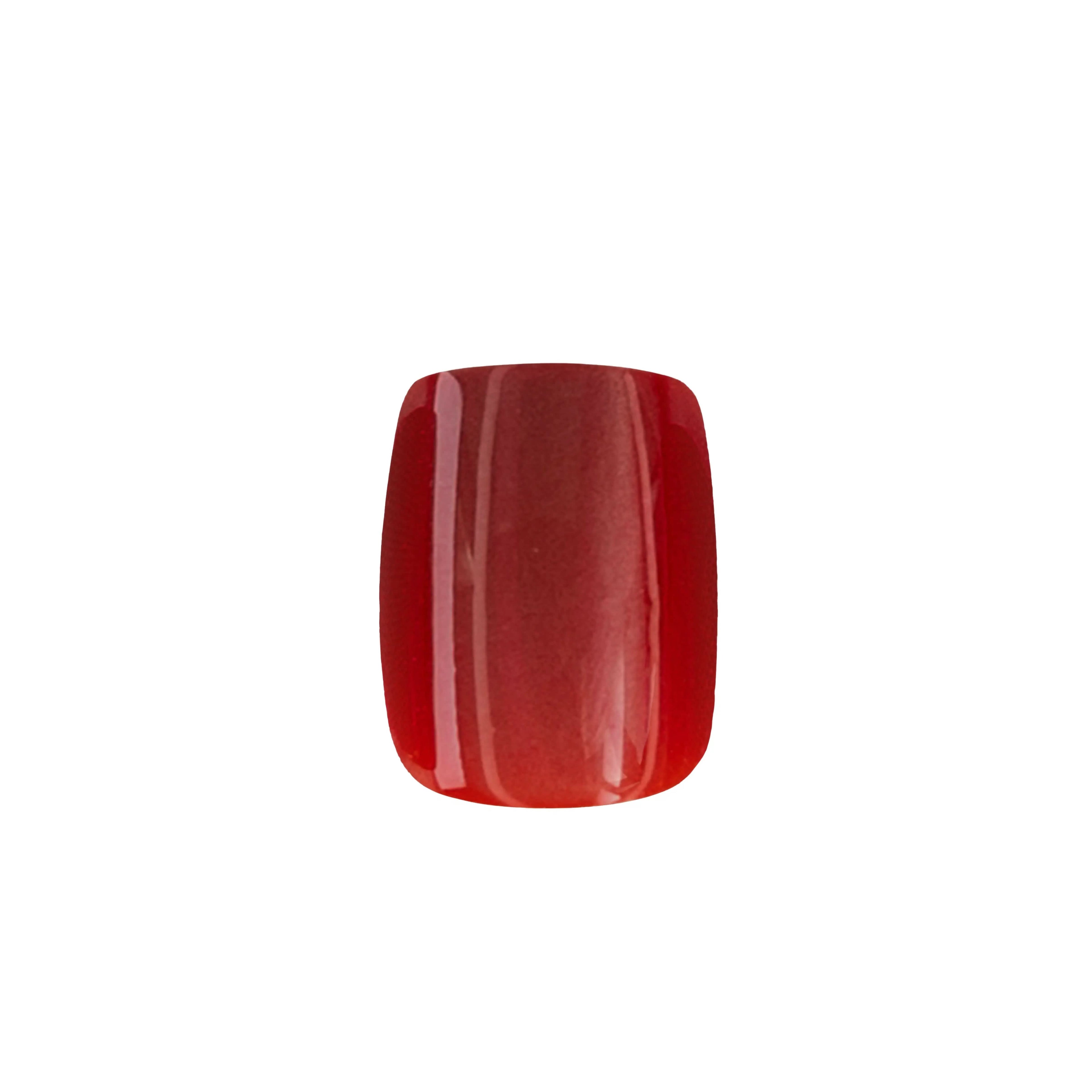 capsule ongle rouge 