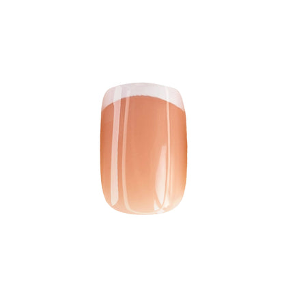 french manucure ongles carrés