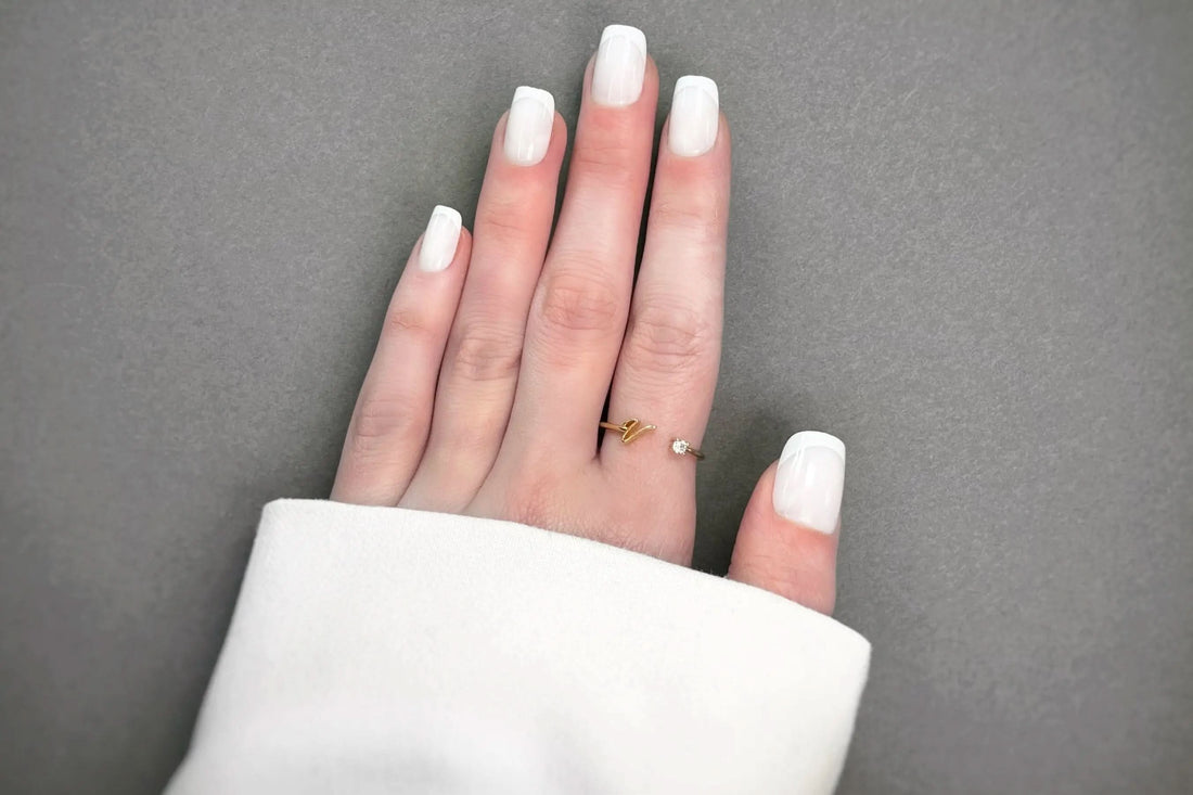 faux ongles avec french