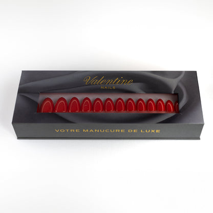 faux ongles rouge