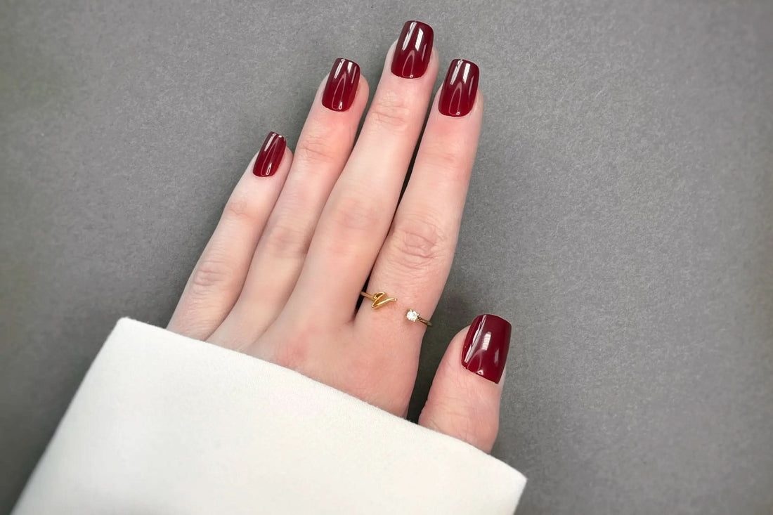 faux ongle saint valentin