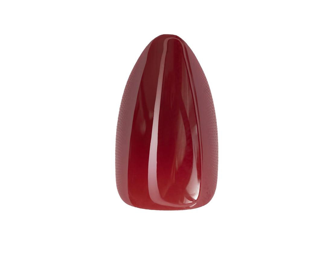 ongle bordeaux