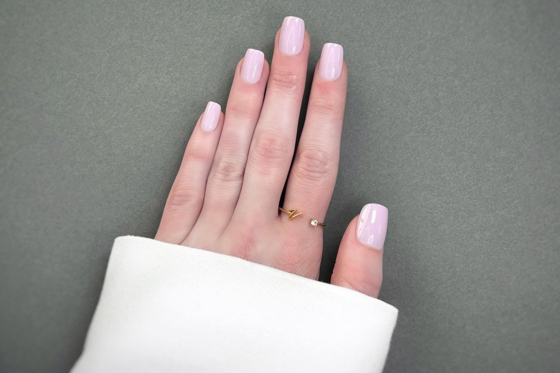 ongle rose
